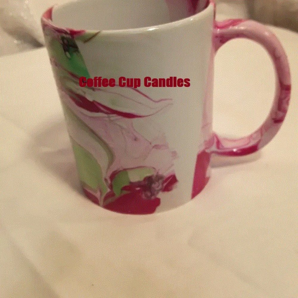 Coffee Cup Candles